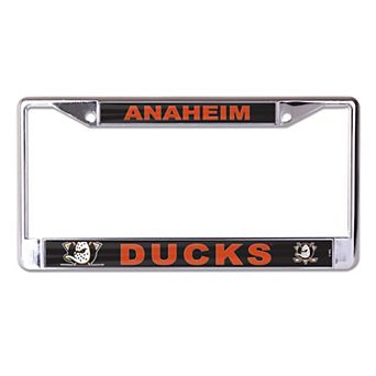 WinCraft Anaheim Ducks Laser Cut Metal License Plate Frame
