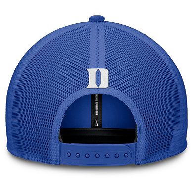 Men's Nike Royal Duke Blue Devils Rise Adjustable Hat