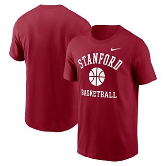 Men's Nike Cardinal Stanford Cardinal Basketball Icon T-Shirt