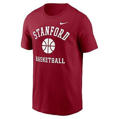 Men's Nike Cardinal Stanford Cardinal Basketball Icon T-Shirt