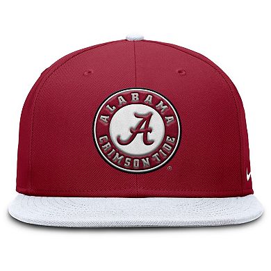 Men's Nike Crimson/White Alabama Crimson Tide Two-Tone Primetime Performance Fitted Hat