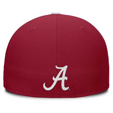 Men's Nike Crimson/White Alabama Crimson Tide Two-Tone Primetime Performance Fitted Hat
