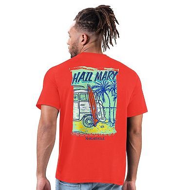 Men's Margaritaville Red Houston Texans Hail Mary T-Shirt