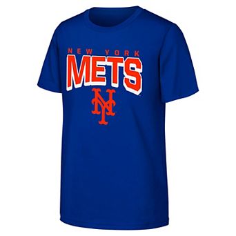 Youth Royal New York Mets On The Block T-Shirt