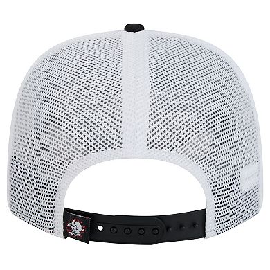 Men's New Era Black Buffalo Sabres Core Trucker 9SEVENTY Stretch-Snap Hat