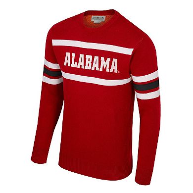 Unisex Uscape Apparel Crimson Alabama Crimson Tide Renew Knit Vintage Pullover Sweater