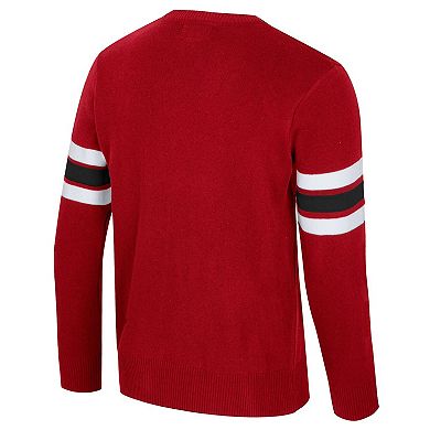 Unisex Uscape Apparel Crimson Alabama Crimson Tide Renew Knit Vintage Pullover Sweater