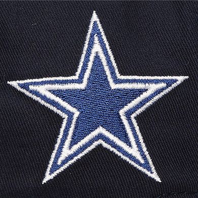 Mitchell & Ness Navy Dallas Cowboys Block Sweep Pro Adjustable Hat