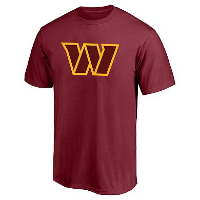 Men's Fanatics Jayden Daniels Burgundy Washington Commanders Big & Tall Player Name & Number T-Shirt