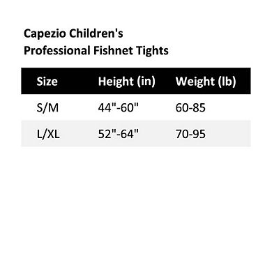 Capezio Professional Mesh Transition Tight w/ Seams - Child