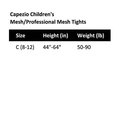 Capezio Mesh Transition Tight w/ Mock Seam - Child