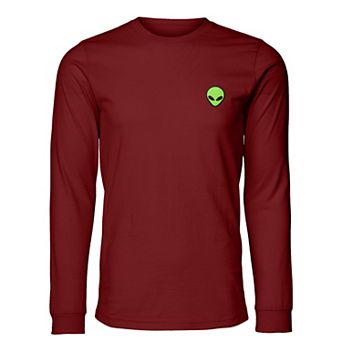 Dalix Alien Long Sleeve Tee Shirt Mens