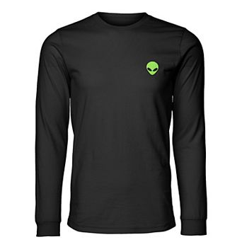 Dalix Alien Long Sleeve Tee Shirt Mens