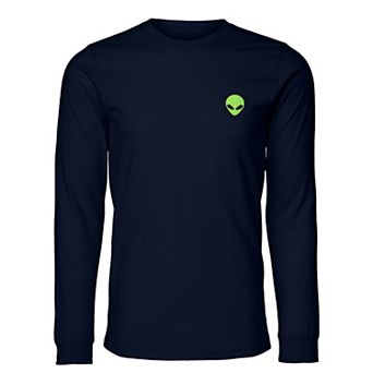 Dalix Alien Long Sleeve Tee Shirt Mens