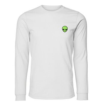 Dalix Alien Long Sleeve Tee Shirt Mens