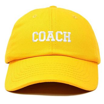 Dalix Coach Embroidered Sports Dad Cap