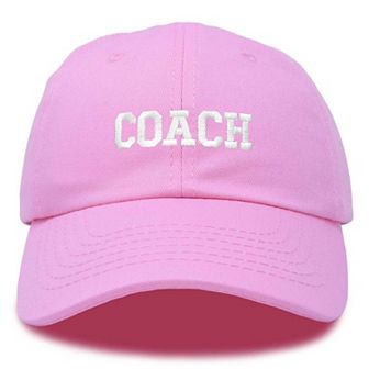 Dalix Coach Embroidered Sports Dad Cap
