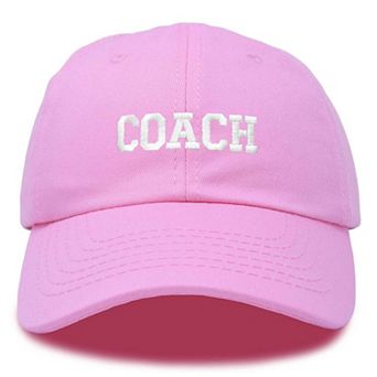Dalix Coach Embroidered Sports Dad Cap