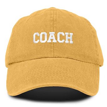 Dalix Coach Embroidered Sports Dad Cap