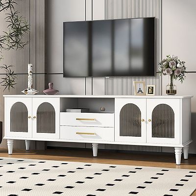 Merax 68.9'' Retro TV Stand for TVs up to 75 Inches