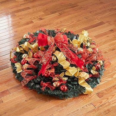 BrylaneHome Fully Decorated Pre-Lit 4 1/2' Pop-Up Christmas Tree