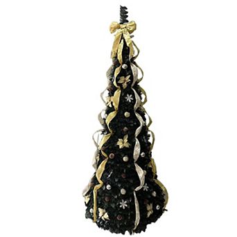BrylaneHome 7 1/2 Ft. Pre-Lit Pop-Up Christmas Tree With Remote