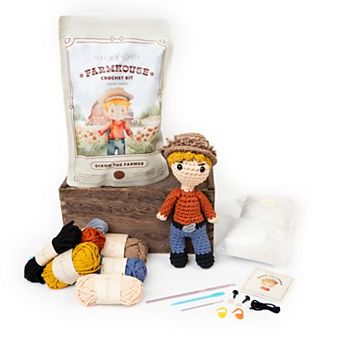Hearth & Harbor Amigurumi Crochet Kit for Beginners Adults and Kids