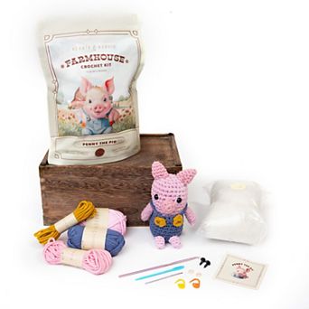 Hearth & Harbor Amigurumi Crochet Kit for Beginners Adults and Kids