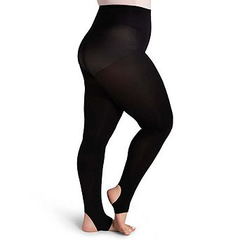 Capezio Ultra Soft Self Knit Waistband Stirrup Tight - Adult