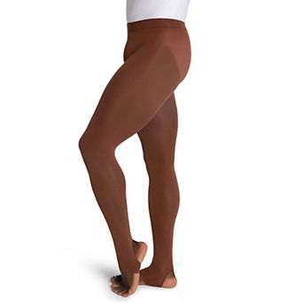 Capezio Ultra Soft Self Knit Waistband Stirrup Tight - Adult