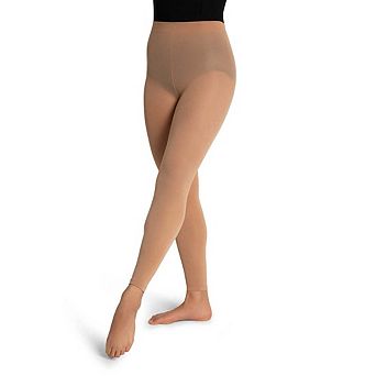 Capezio Footless Tight w Self Knit Waist Band - Adult