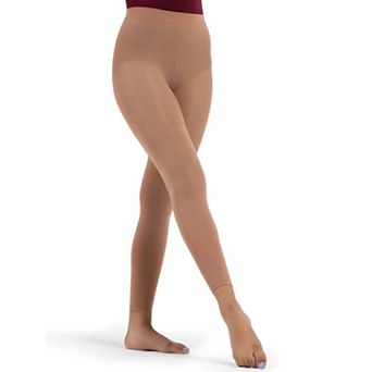 Capezio Footless Tight w Self Knit Waist Band - Adult