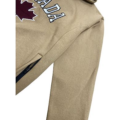 Men Classic Pullover Canada Print Sweatsuit