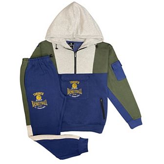 Men’s Vintage Acid Wash Pullover Hoodie Ultra Soft 450 GSM