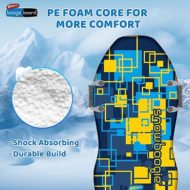 Wham-O Snowboogie Air Thunder 40", Single Rider Snow Sled with Side Handles, Snow Sledding