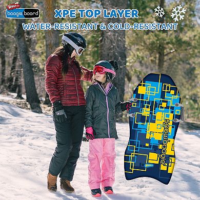 Wham-O Snowboogie Air Thunder 40", Single Rider Snow Sled with Side Handles, Snow Sledding