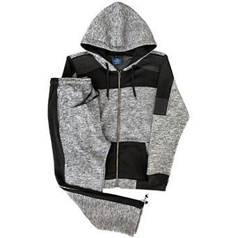 Men's Reef-Tech Fleece Sweatsuit biker stitch Set