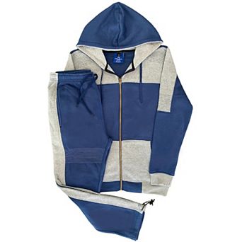 Men's Reef-Tech Fleece Sweatsuit biker stitch Set