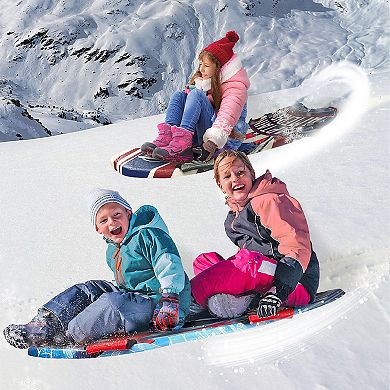 RYDR Marvel Classic Snow Sled, 45" Single/Double Rider Winter Sled - 3PK