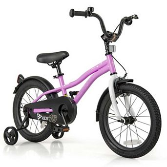 Kids Bike with 12 to 16 Inch Wheels Dual Brakes and 110 Pound Seat Weight Capacity