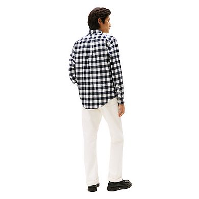 Men's Tommy Hilfiger Gingham Brushed Long Sleeve Shirt
