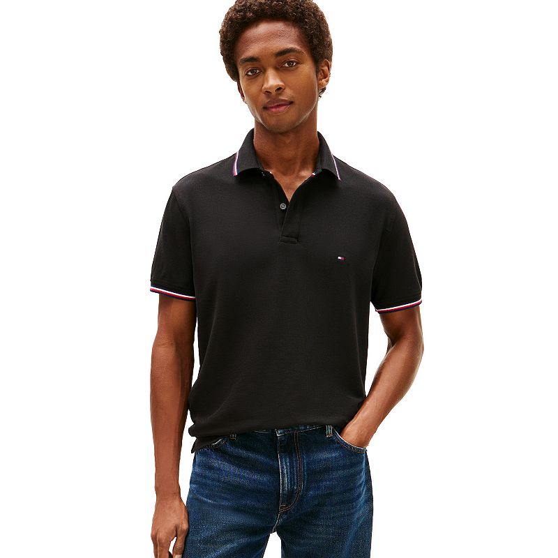Men's Tommy Hilfiger Tipped Short Sleeve Basics Polo, 