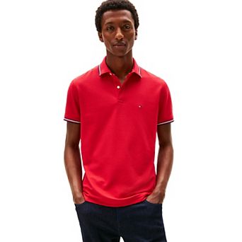 Men's Tommy Hilfiger Tipped Short Sleeve Basics Polo