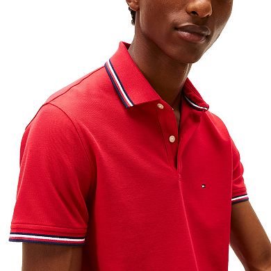Men's Tommy Hilfiger Tipped Short Sleeve Polo