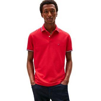 Men's Tommy Hilfiger Tipped Short Sleeve Polo