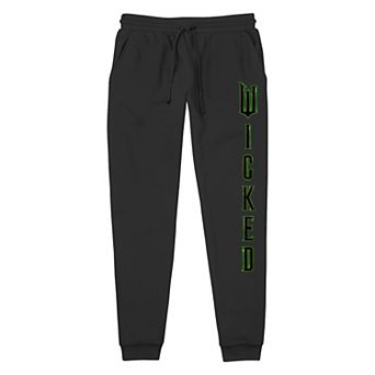 Men's Wicked Green Shadow Logo Banded Bottom Pajama Pants