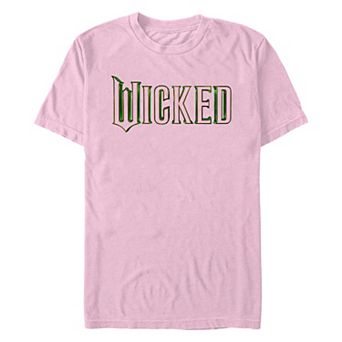 Men's Wicked Logo Title With Soundtrack Comfort Graphic Tee