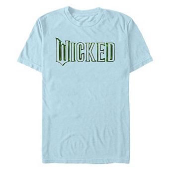 Men's Wicked Logo Title With Soundtrack Comfort Graphic Tee