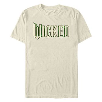 Men's Wicked Logo Title With Soundtrack Comfort Graphic Tee