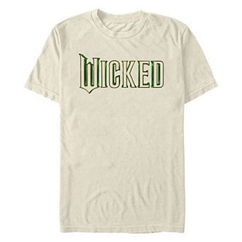 Men's Wicked Logo Title With Soundtrack Comfort Graphic Tee